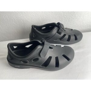 Oofos Oocandoo Recovery Sandals Men's 7 Women's 9 Black Comfort Sport Unisex